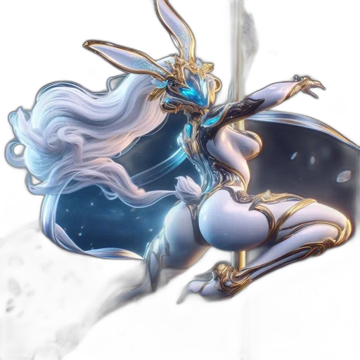 dragon, sword, staff, fantasy art transparent PNG cut-out