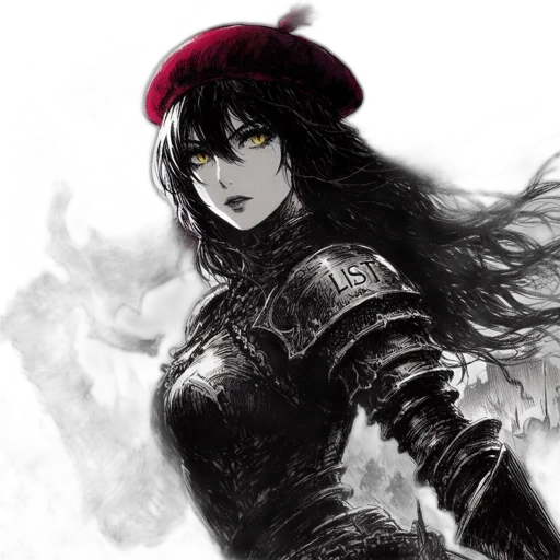 fantasy art, comic book art, concept art, anime transparent PNG cut-out