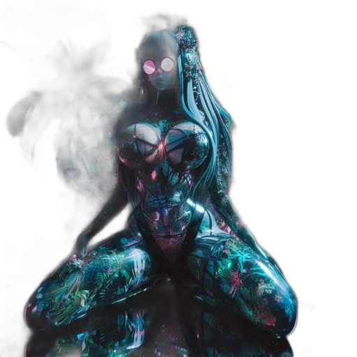 robot, creature, dress, concept art transparent PNG cut-out