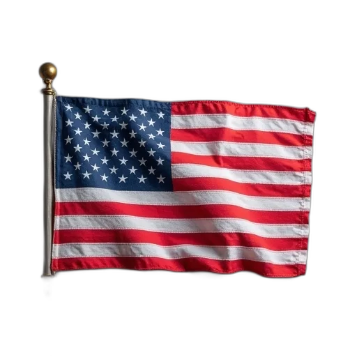 weapon, staff, american, flag transparent PNG cut-out