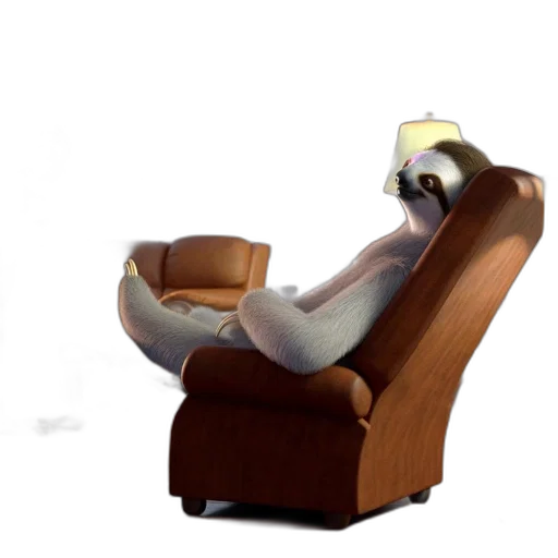 furniture, robot, mask, creature transparent PNG cut-out