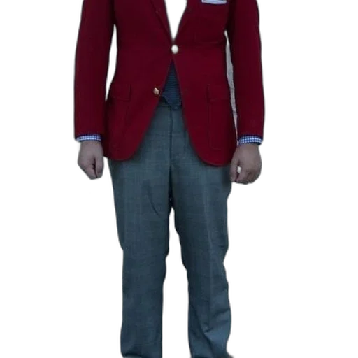jacket, staff, 3d render, concept art transparent PNG cut-out