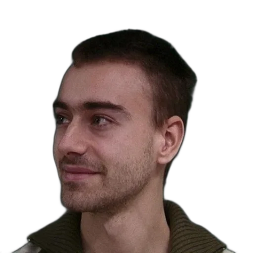 face, staff, hair, jacket transparent PNG cut-out