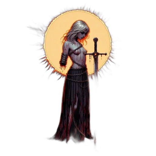 sword, staff, weapon, concept art transparent PNG cut-out