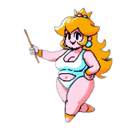 staff, dress, weapon, crown transparent PNG cut-out