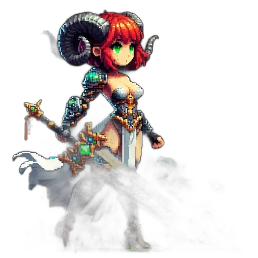 staff, weapon, sword, fantasy art transparent PNG cut-out