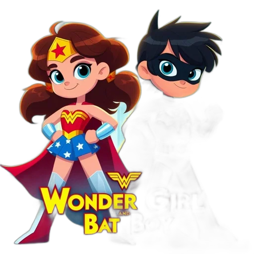 comic book art, concept art, cartoon, 3d render transparent PNG cut-out