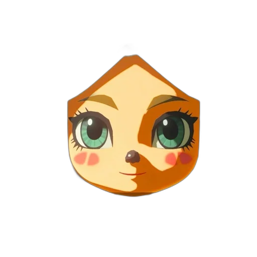 face, mask, creature, animal transparent PNG cut-out