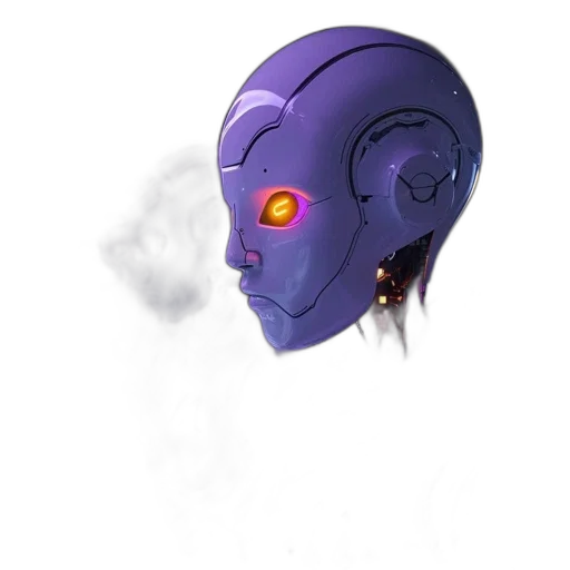 robot, mask, face, staff transparent PNG cut-out