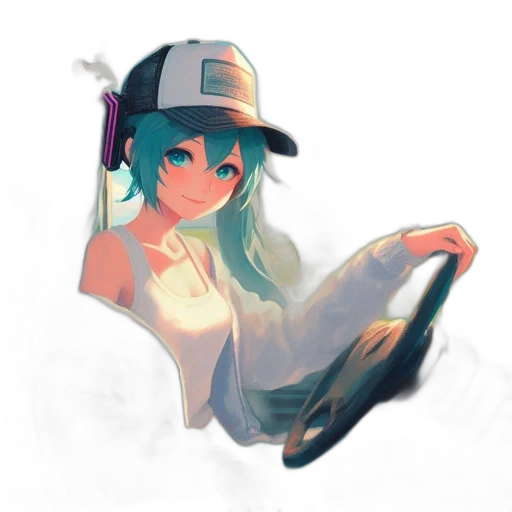 hat, robot, staff, weapon transparent PNG cut-out
