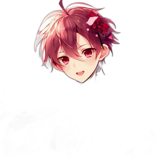crown, flower, staff, face transparent PNG cut-out
