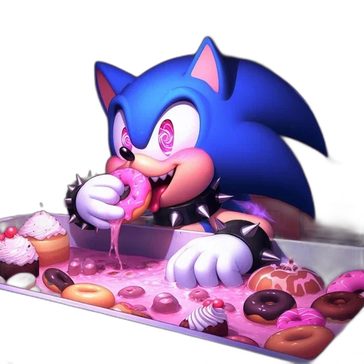 food, animal, 3d render, concept art transparent PNG cut-out