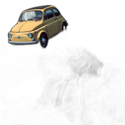car, robot, hair, creature transparent PNG cut-out