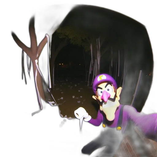 creature, mask, staff, weapon transparent PNG cut-out
