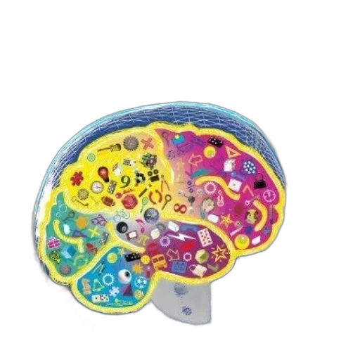 crown, genius, brain, how transparent PNG cut-out