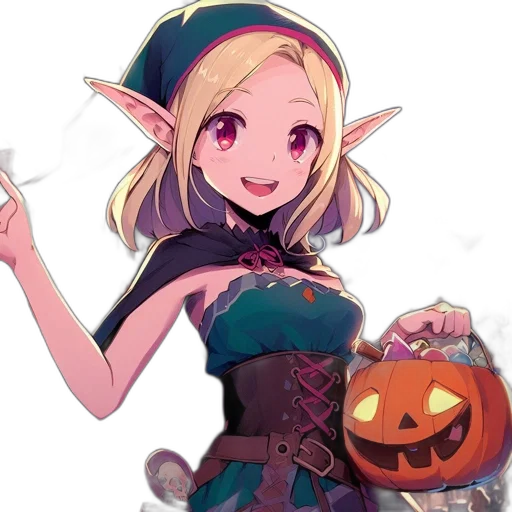 staff, mask, dress, creature transparent PNG cut-out