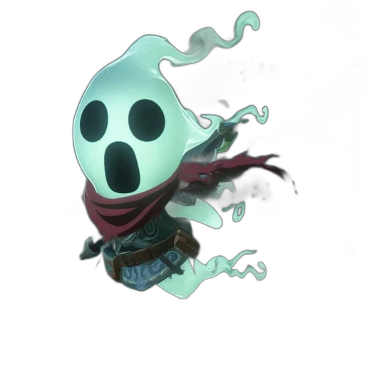 mask, creature, staff, face transparent PNG cut-out