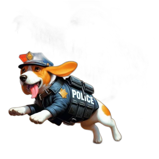 staff, animal, jacket, hat transparent PNG cut-out