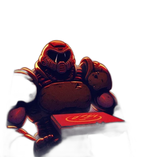 robot, weapon, creature, mask transparent PNG cut-out