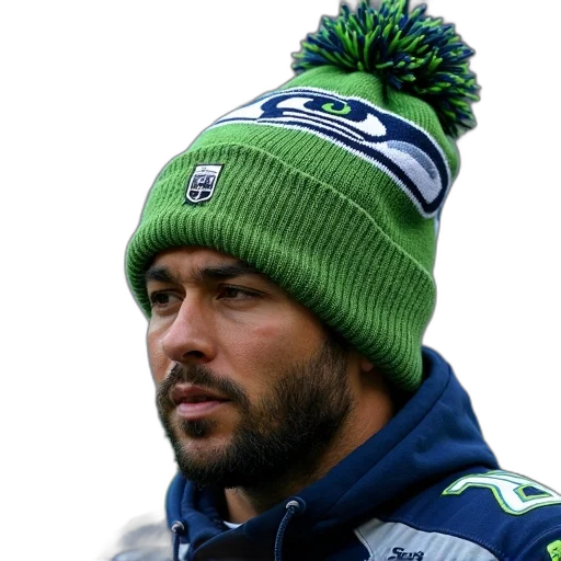 hat, seattle, seahawks, nfl transparent PNG cut-out