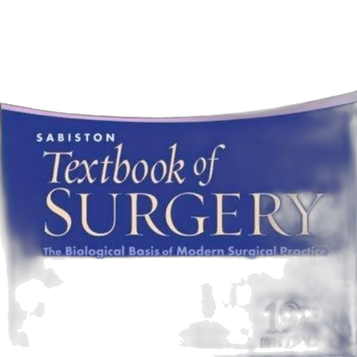 cover, sabiston, textbook, surgery transparent PNG cut-out