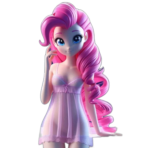 dress, staff, 3d render, concept art transparent PNG cut-out