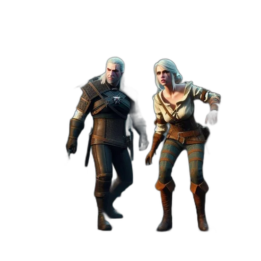 mask, jacket, weapon, staff transparent PNG cut-out