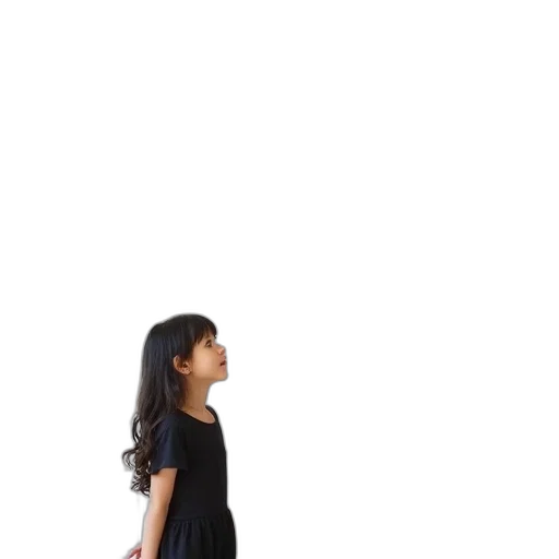 dress, staff, hair, robot transparent PNG cut-out