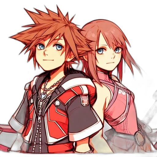 anime, concept art, fantasy art, pixel art transparent PNG cut-out