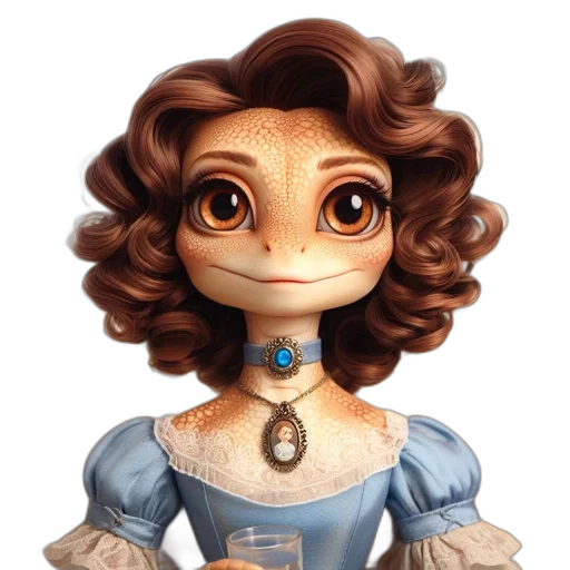 dress, jewelry, crown, face transparent PNG cut-out