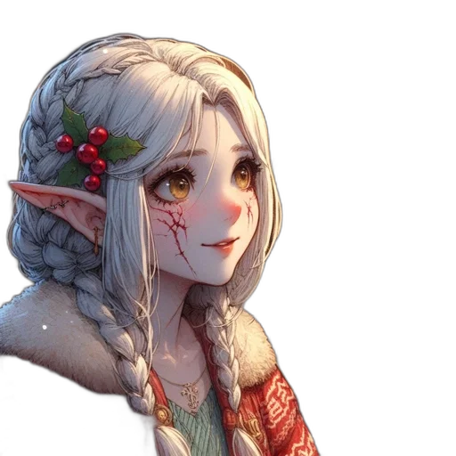 face, staff, fantasy art, concept art transparent PNG cut-out