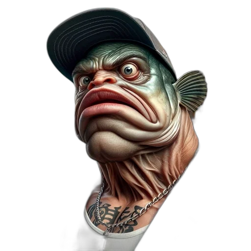 face, creature, hat, animal transparent PNG cut-out