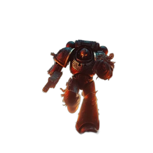 robot, weapon, creature, staff transparent PNG cut-out