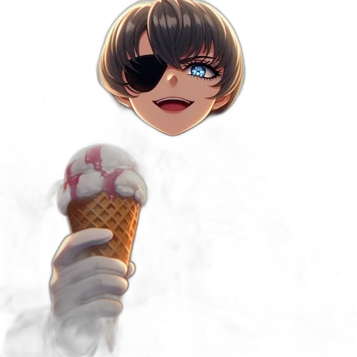 staff, creature, food, face transparent PNG cut-out