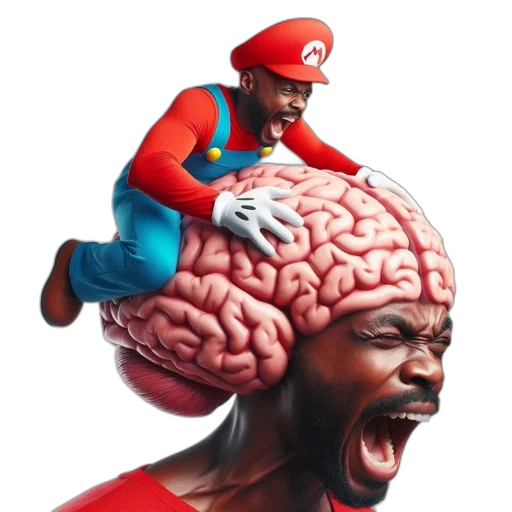 crown, face, hat, creature transparent PNG cut-out