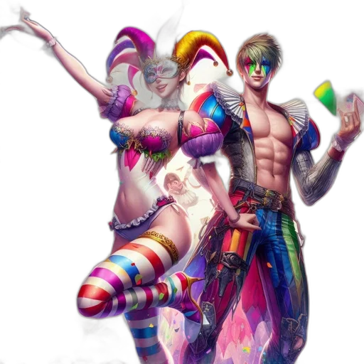 concept art, fantasy art, vaporwave, cyberpunk transparent PNG cut-out