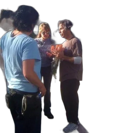 staff, hair, weapon, robot transparent PNG cut-out