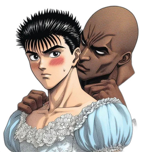mask, face, weapon, comic book art transparent PNG cut-out