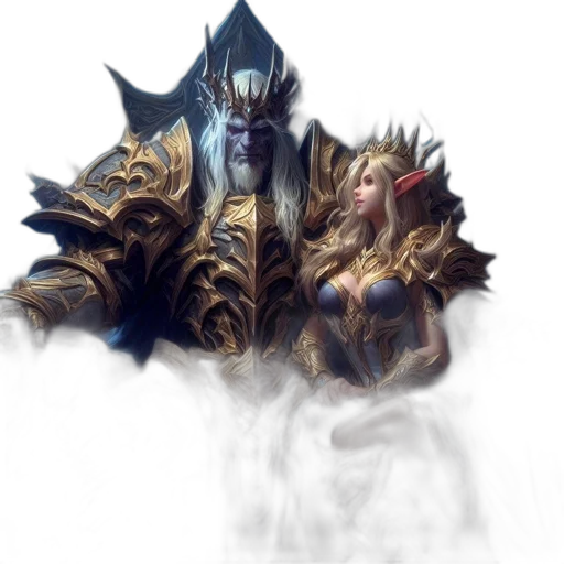 crown, weapon, mask, staff transparent PNG cut-out