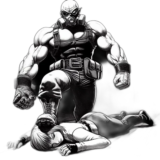 comic book art, concept art, fantasy art, photorealistic transparent PNG cut-out