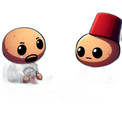 hat, pixel art, concept art, 3d render transparent PNG cut-out