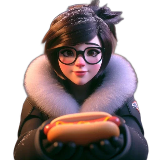 jacket, food, staff, animal transparent PNG cut-out