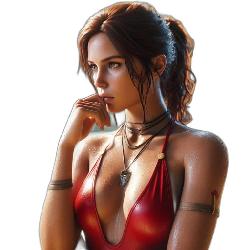 jewelry, dress, staff, concept art transparent PNG cut-out