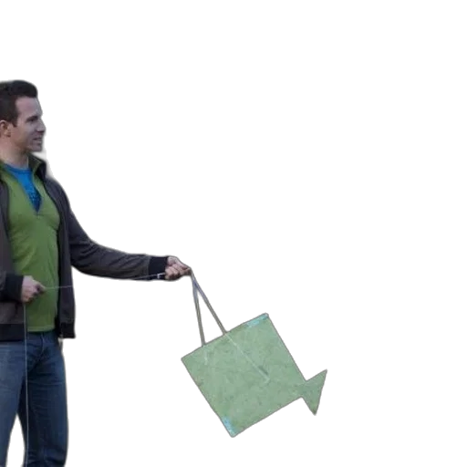jacket, staff, umbrella, weapon transparent PNG cut-out