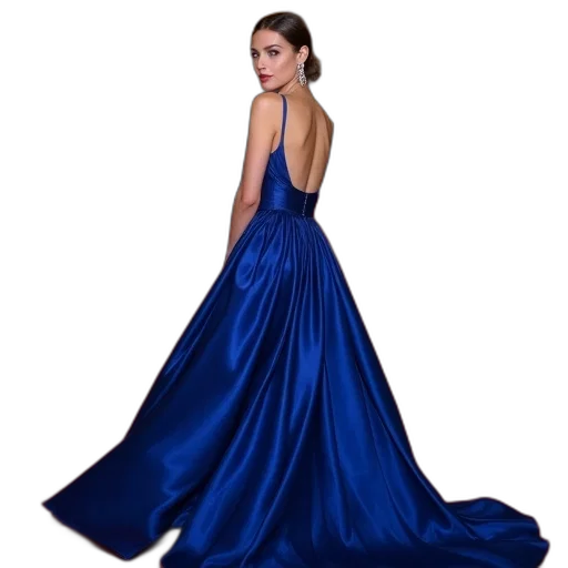 dress, blue, beautiful, sofiashard transparent PNG cut-out