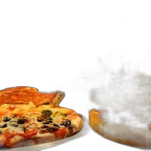 food, 3d render, photorealistic, fire transparent PNG cut-out