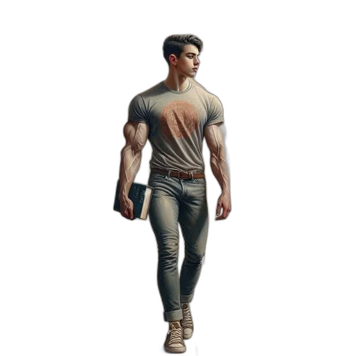 jacket, creature, weapon, robot transparent PNG cut-out