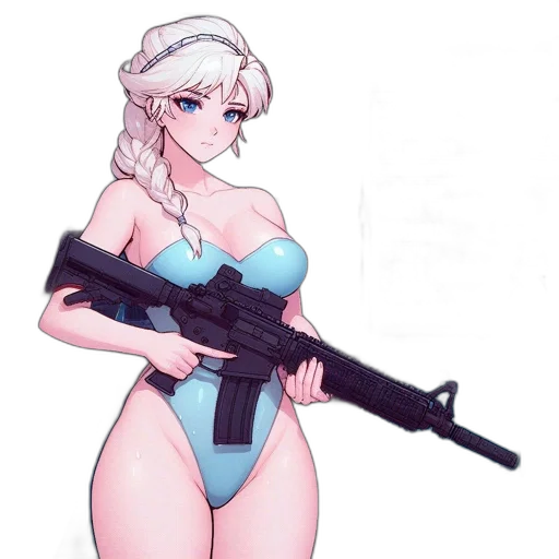 weapon, dress, animal, robot transparent PNG cut-out