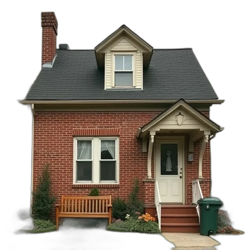 building, furniture, 3d render, photorealistic transparent PNG cut-out