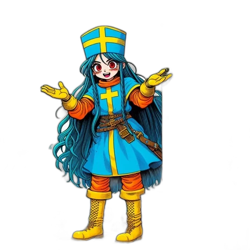 staff, sword, weapon, crown transparent PNG cut-out
